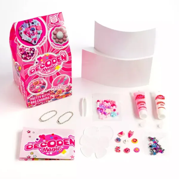 Decoden Magic - Magic Decoration: kotkowy brelok do torby zdjęcie 2
