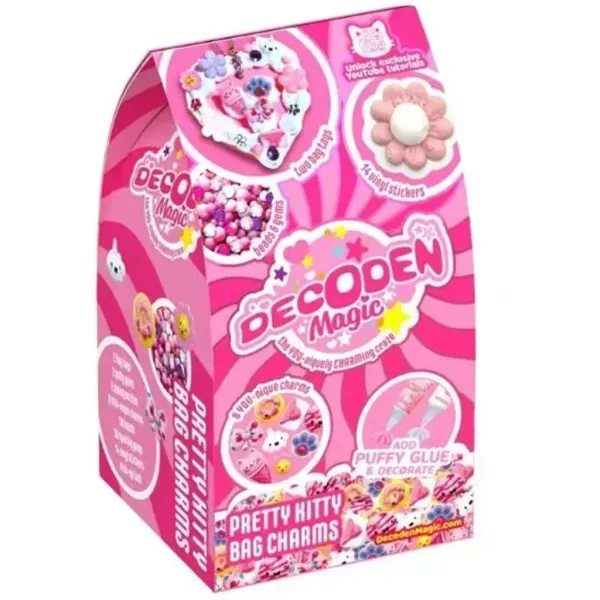 Decoden Magic - Magic Decoration: kotkowy brelok do torby zdjęcie 1