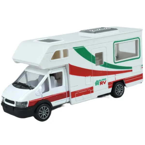 Die-Cast: Metalowy kamper w różnych wariantach, 17 cm, 1 sztuka zdjęcie 2