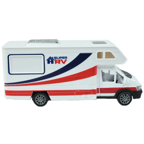 Die-Cast: Metalowy kamper w różnych wariantach, 17 cm, 1 sztuka zdjęcie 7