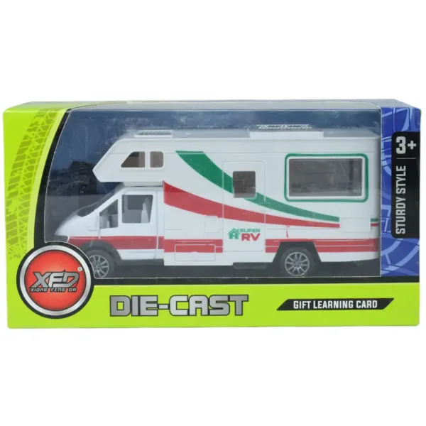 Die-Cast: Metalowy kamper w różnych wariantach, 17 cm, 1 sztuka zdjęcie 9