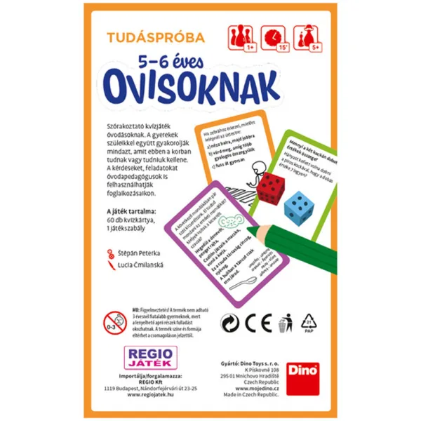 Dino: Test wiedzy dla przedszkolaków 5-6 lat zdjęcie 2