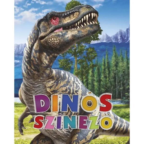 Książka do kolorowania dinozaurów zdjęcie 1