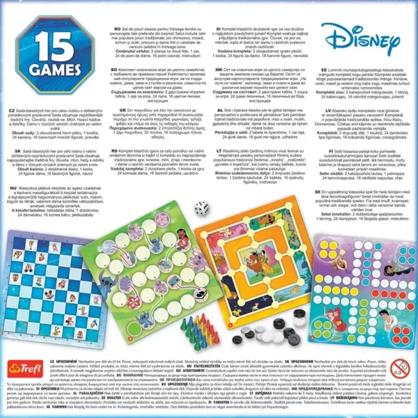 Disney: 15 w 1 kolekcja gier planszowych - Trefl zdjęcie 4