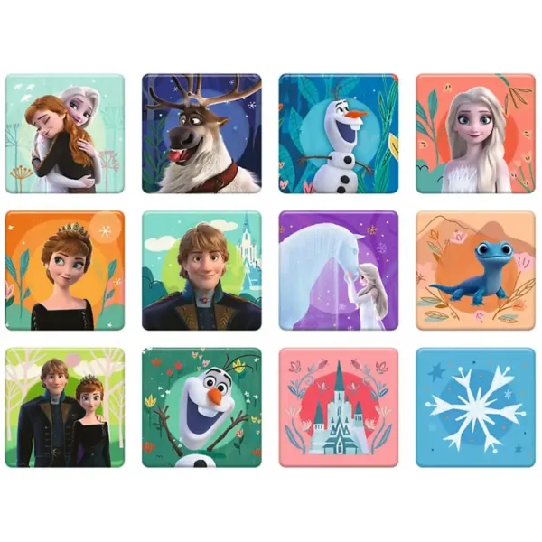 Disney: Kraina Lodu 2 - Księżniczki na swojej ziemi, zestaw 2 w 1: puzzle i karty pamięciowe - Trefl zdjęcie 4