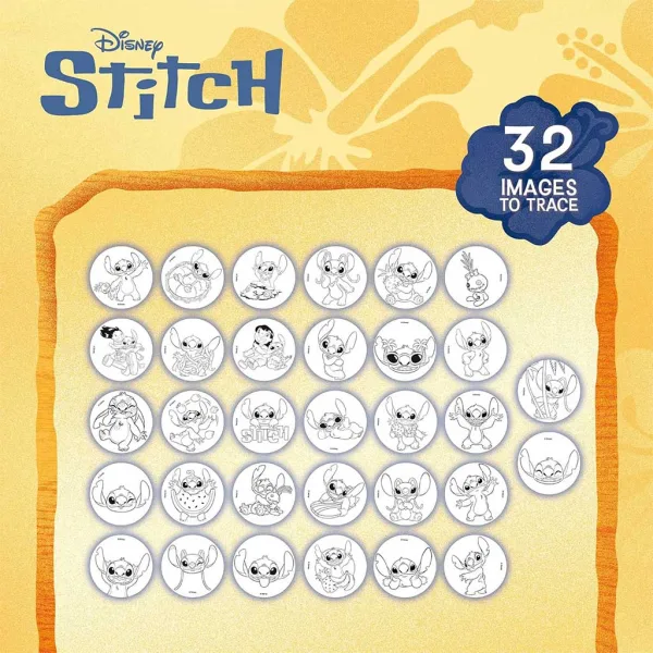 Disney Stitch Zestaw do kolorowania z projektorem - Lisciani zdjęcie 3
