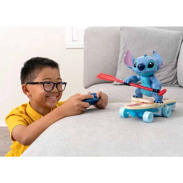 Disney Stitch zdalnie sterowana deska surfingowa 25 cm - Jada Toys zdjęcie 6