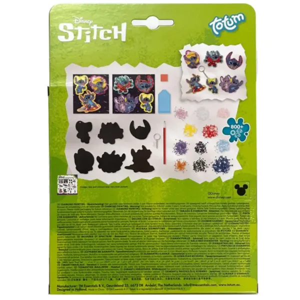 Disney Stitch zestaw kreatywny do robienia magnesów - Totum zdjęcie 2