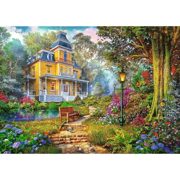 Dominic Davison Letnia rezydencja 6000 elementów puzzle - Trefl zdjęcie 2