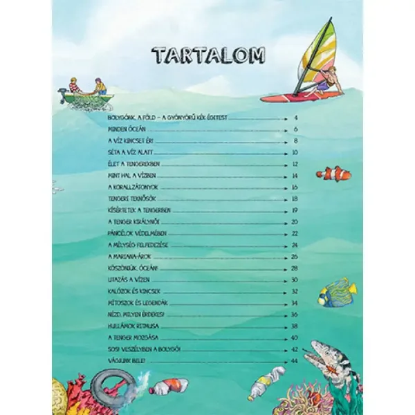 Edukacyjna nauka - Morza i oceany książka popularnonaukowa zdjęcie 3