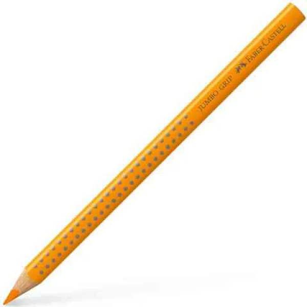Faber-Castell: Jumbo Grip 2001 kredka kolorowa pomarańczowa zdjęcie 1