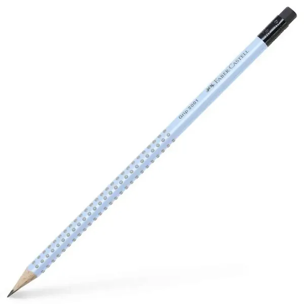 Faber-Castell: Ołówek grafitowy Grip 2001 w kolorze niebieskim, 1 szt. zdjęcie 1