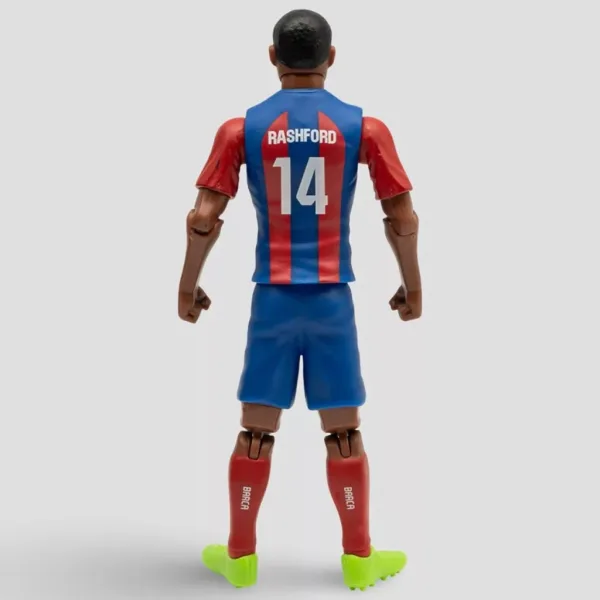 Figurka akcji piłkarza, 20 cm - FC Barcelona, w koszulce z numerem 14 Rashforda zdjęcie 3