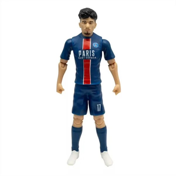 Figurka akcji piłkarza, 20 cm - PSG, Vitinha w koszulce z numerem 17 zdjęcie 2