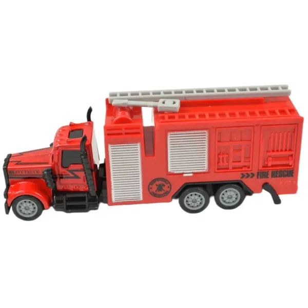 Fire Squad: Wóz strażacki z napędem na koło zamachowe, dostępny w dwóch wersjach, 1 sztuka zdjęcie 8