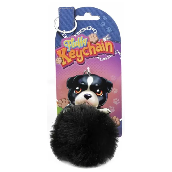 Fluffy Pom-Pom piesek breloczki w różnych wersjach 1szt zdjęcie 2