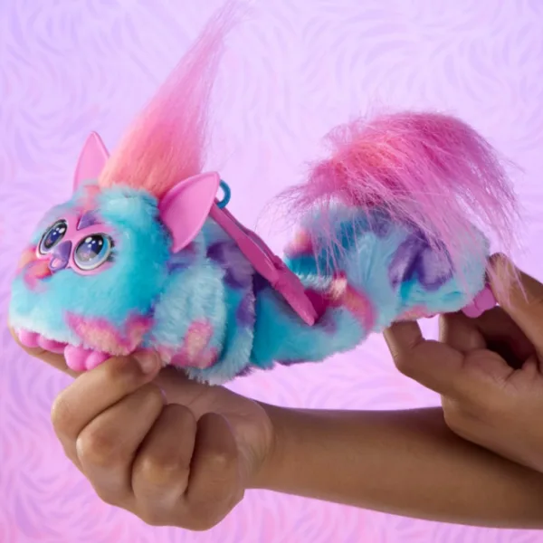 Furby: DJ Furblets Flut-Ter-Luv interaktywna pluszowa figura - Hasbro zdjęcie 3