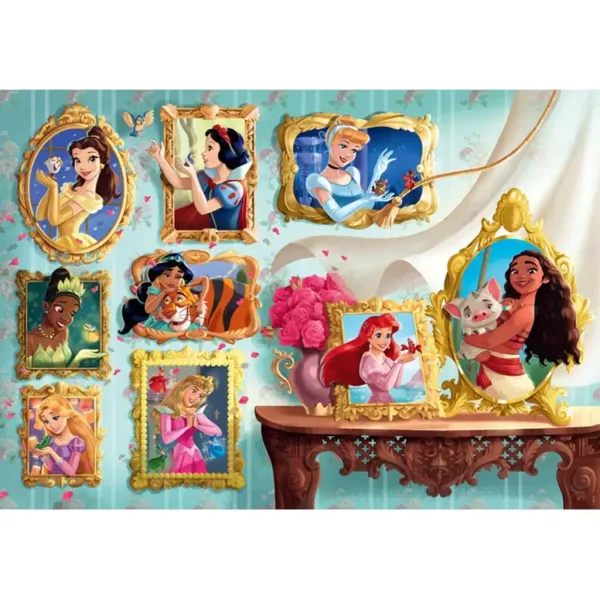 Galeria Księżniczek Disneya puzzle 1000 elementów - Clementoni zdjęcie 2