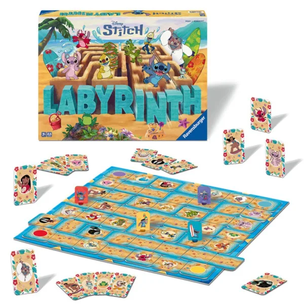 Gra planszowa Stitch labirynt - Ravensburger zdjęcie 3
