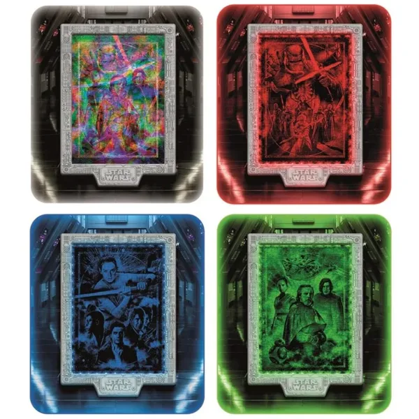 Gwiezdne Wojny Metamorficzny odcinek VII-VIII-IX puzzle 520 elementów z ramką i podświetleniem RGB - Clementoni zdjęcie 4