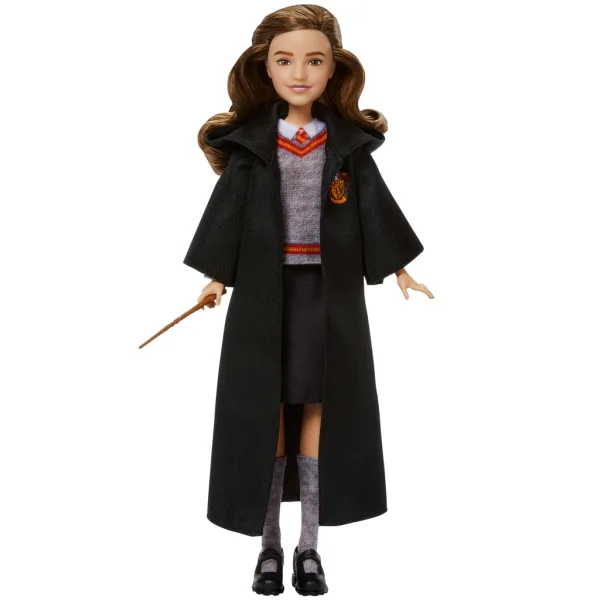 Harry Potter: Lalka Hermiony Granger w szacie z różdżką - Mattel zdjęcie 2