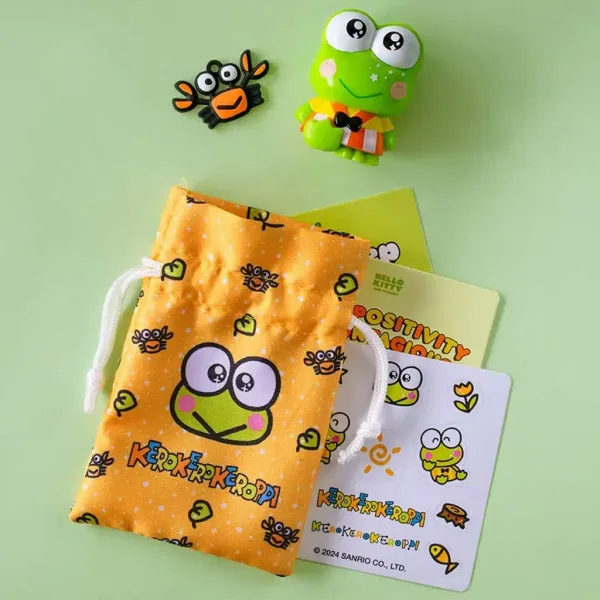 Hello Kitty: Figurka Keroppi w pudełku z akcesoriami 6 cm zdjęcie 3
