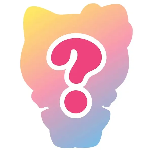 Hello Kitty pudełko niespodzianka z figurką i naklejkami zdjęcie 4