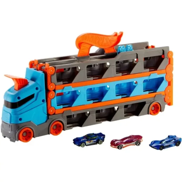 Hot Wheels: 2 w 1 Ultimate Ciężarówka Transportowa - Mattel zdjęcie 2