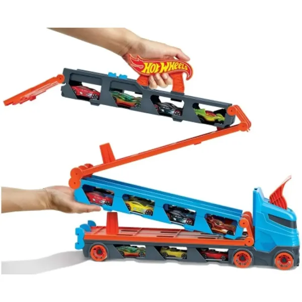 Hot Wheels: 2 w 1 Ultimate Ciężarówka Transportowa - Mattel zdjęcie 3