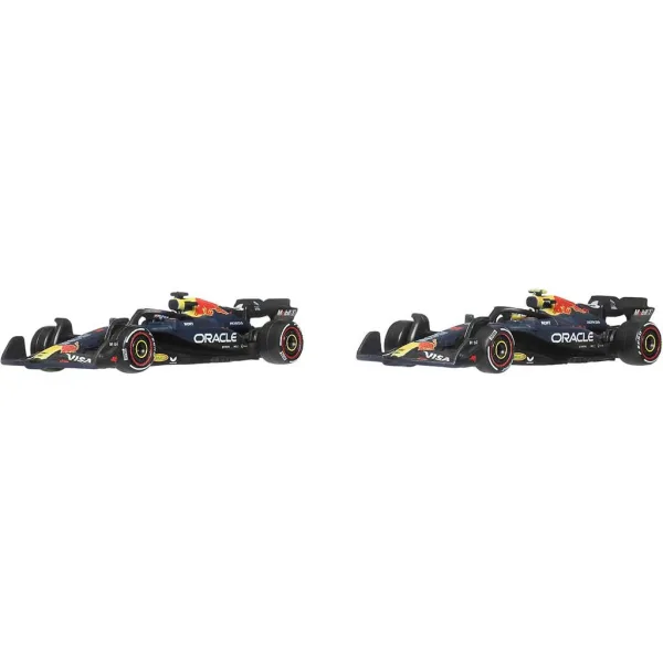 Hot Wheels F1 Mały Samochód 2-pak - Red Bull: Verstappen + Tsunoda - Mattel zdjęcie 2