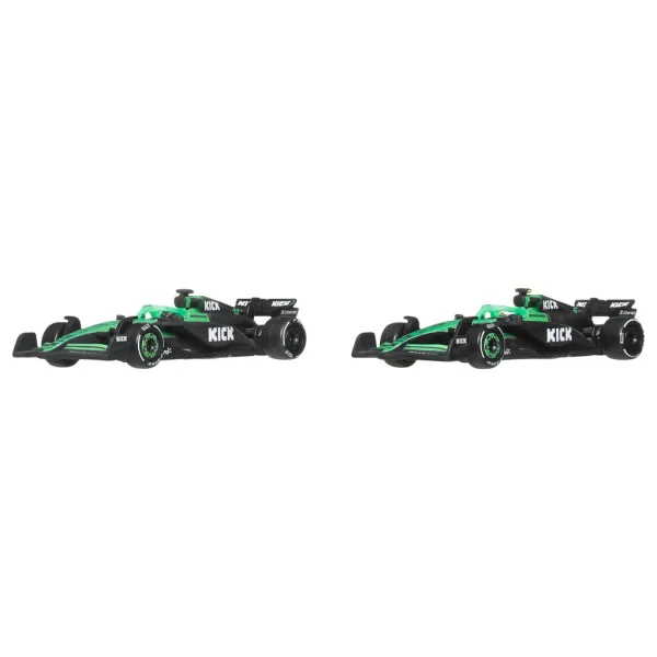 Hot Wheels F1 Samochód Zabawka 2-pak - Sauber: Hulkenberg + Bortoleto - Mattel zdjęcie 2