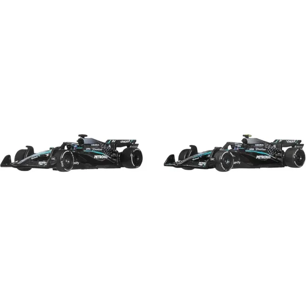 Hot Wheels F1 Samochód Zdalnie Sterowany 2-pak - Mercedes: Antonelli + Russell - Mattel zdjęcie 2