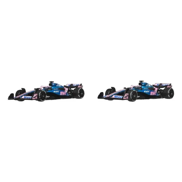Hot Wheels F1 Samochodzik 2-pak - Alpine: Gasly + Colapinto - Mattel zdjęcie 2