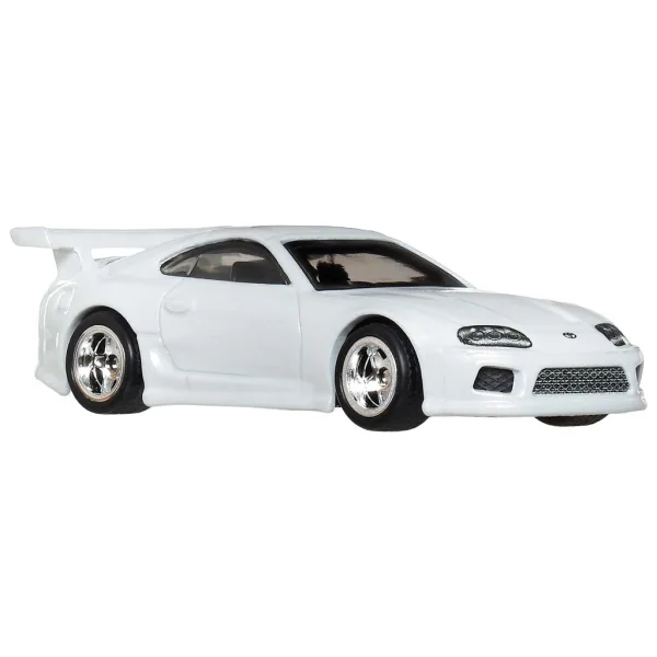 Hot Wheels: Premium Toyota ’90s JDM zestaw kolekcjonerskich samochodzików – Supra, Celica GT-Four, MR2 TRD i Sakura Sprinter, 1/64 - Mattel zdjęcie 2