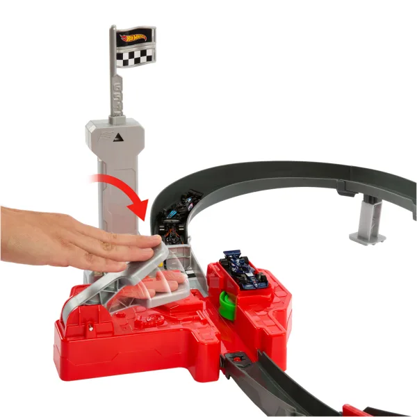 Hot Wheels: Zestaw torów wyścigowych Formuła 1 sprint – Mattel zdjęcie 3