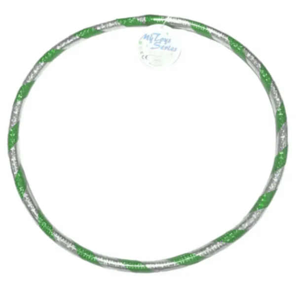 Hulahop obręcz do zabawy 37 cm w kolorze fioletowo-srebrnym zdjęcie 2