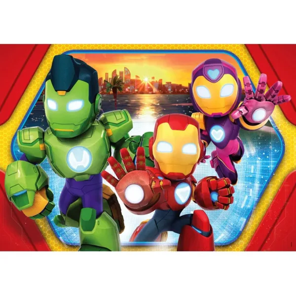 Iron Man i jego super zespół 24-elementowa maxi układanka - Clementoni zdjęcie 2