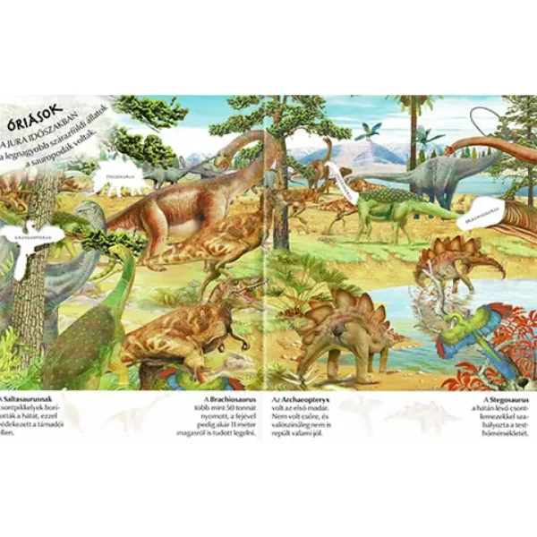 Jak ciekawy jest świat... Zeszyt z naklejkami dinozaurów zdjęcie 3