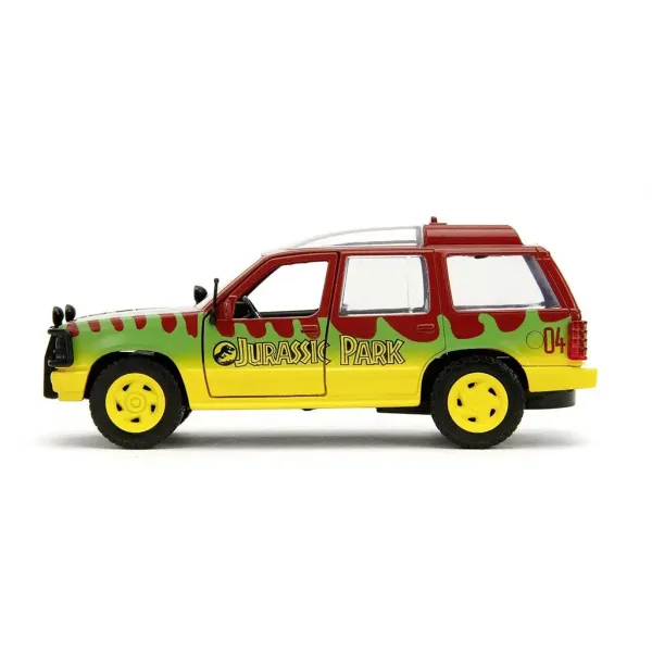 Jurassic World 1993 Ford Explorer 1/32 model samochodu - Simba Toys zdjęcie 2