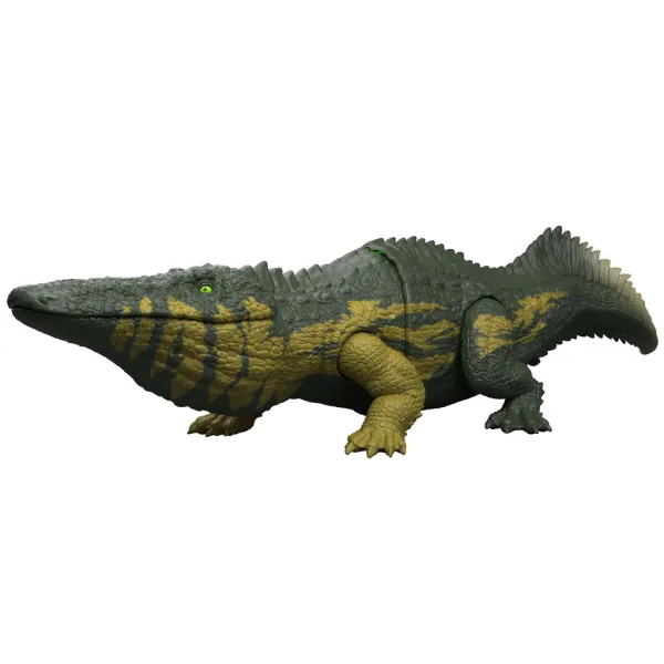 Jurassic World: Stomatosuchus atakujący dinozaur z dźwiękiem i światłem – Mattel zdjęcie 2