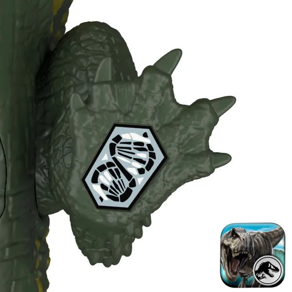 Jurassic World: Stomatosuchus atakujący dinozaur z dźwiękiem i światłem – Mattel zdjęcie 4