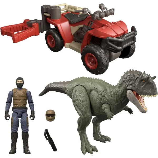 Jurassic World: Zestaw do łapania dinozaurów Quad - Mattel zdjęcie 2