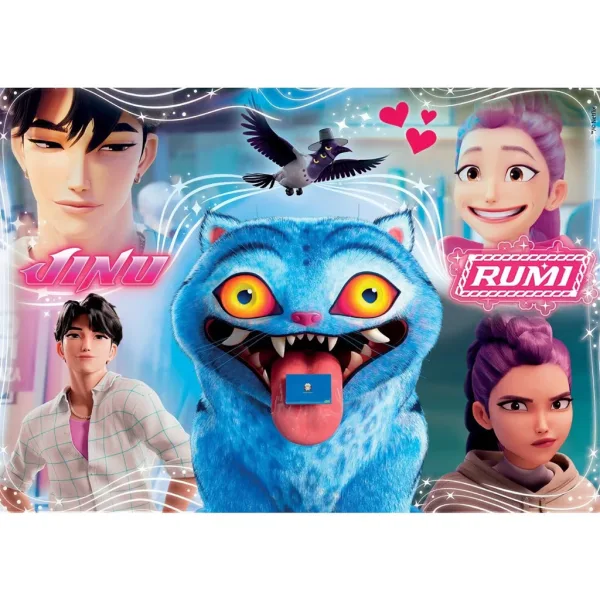 K-Pop demonłowcy Derpy i przyjaciele 104-elementowa układanka SuperColor – Clementoni zdjęcie 2