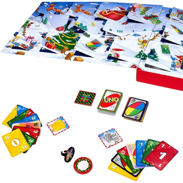 Kalendarz adwentowy UNO - Mattel zdjęcie 3