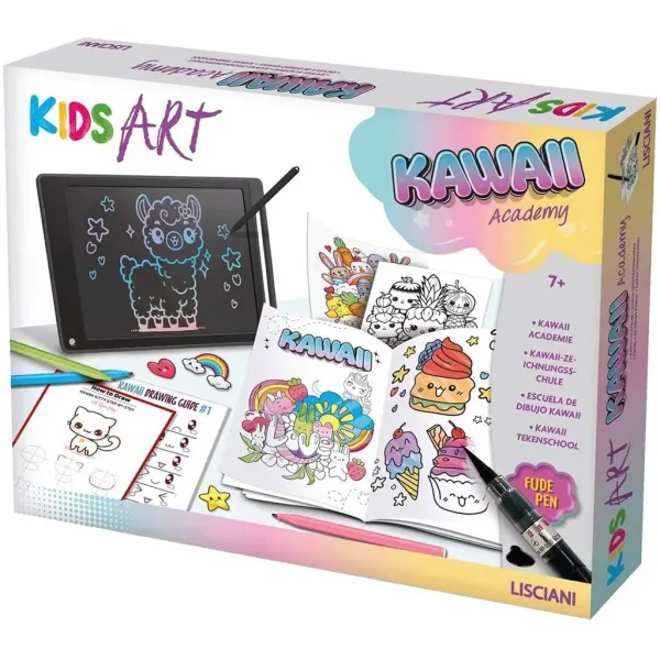 Kids Art: Kawaii Academy kreatywny kolorowanka - Lisciani