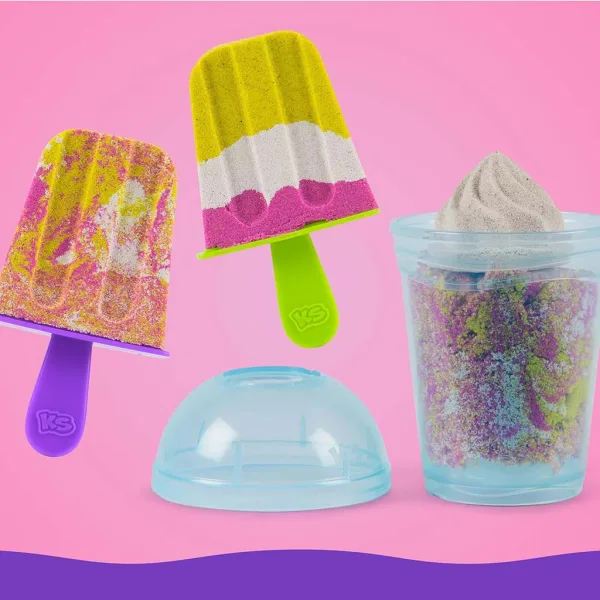 Kinetic Sand: Mixer do smoothie 396g z piaskiem - Spin Master zdjęcie 4