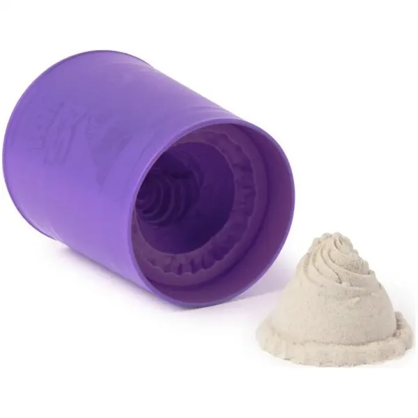 Kinetic Sand: Pudełko lodów z białym piaskiem kinetycznym - Spin Master zdjęcie 3