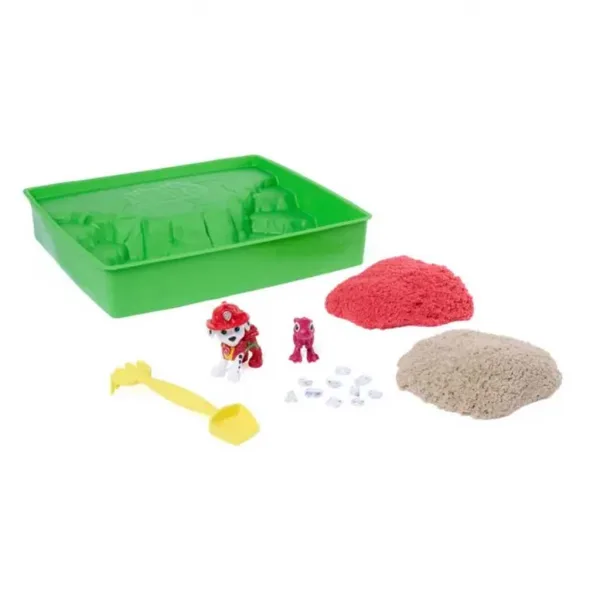 Kinetic Sand: Zestaw do zabawy z piaskiem Kinetic - Marshall z Psi Patrol - Spin Master zdjęcie 5