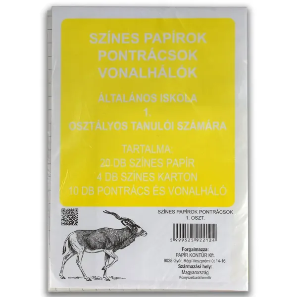 Kolorowe papiery, siatki punktowe i siatki liniowe klasa 1 zdjęcie 1