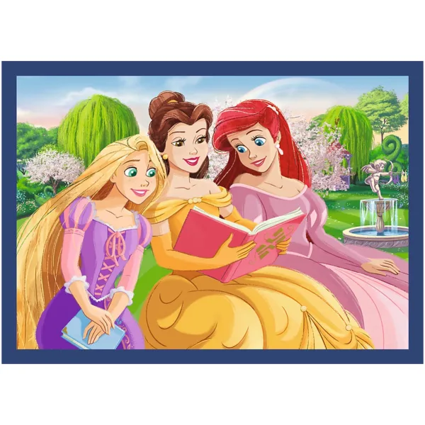 Księżniczki Disneya - puzzle 4 w 1 4 x 88 sztuk - Trefl zdjęcie 4